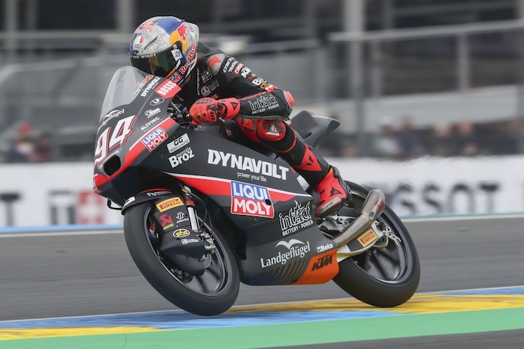 Pini ist beim deutschen Team Intact-GP unter Vertrag