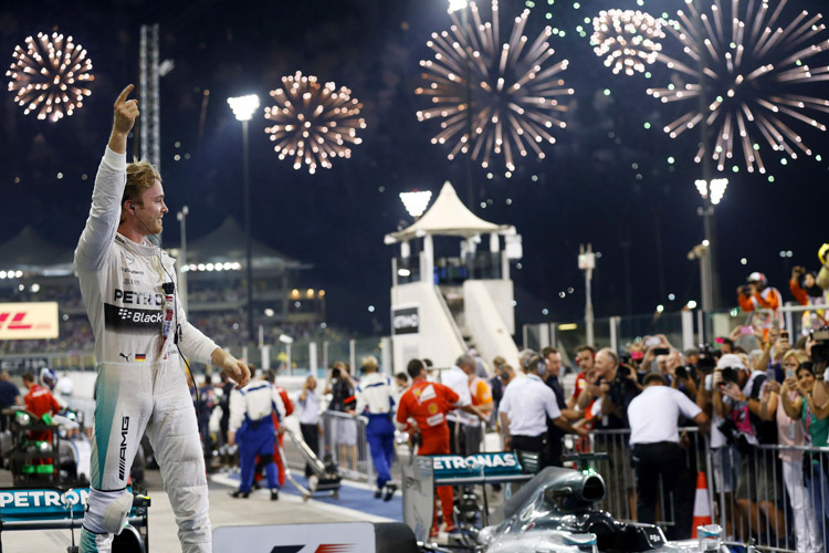 Nico Rosberg hat gelernt, mit dem Medien-Rummel umzugehen