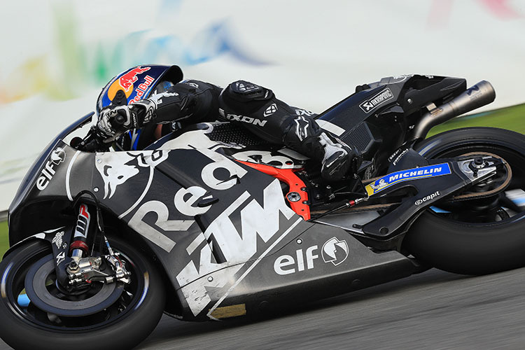 Miguel Oliveira auf der MotoGP-KTM