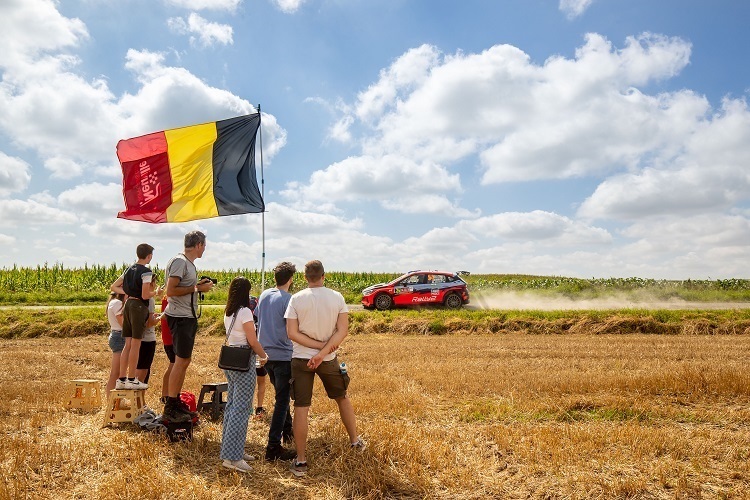 Die Rallye-Weltmeisterschaft gastierte erstmals in Belgien