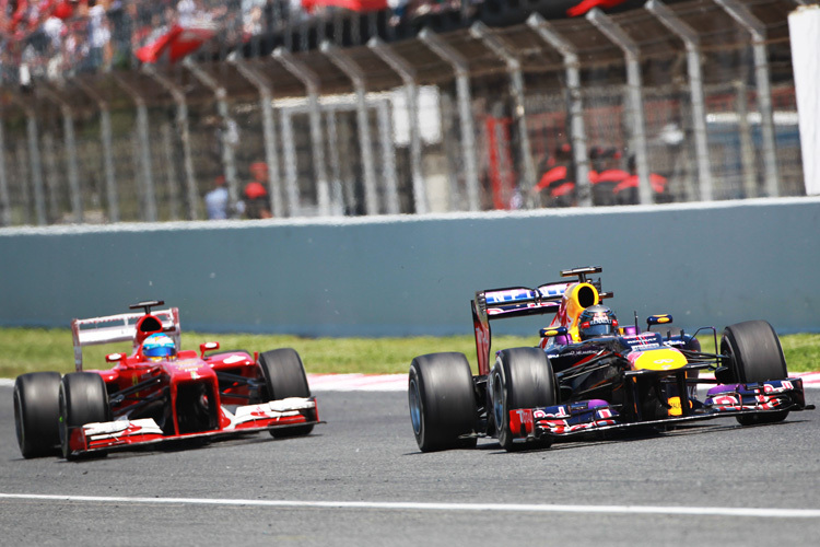 Zwei, die sich immer wieder treffen: Sebastian Vettel und Fernando Alonso