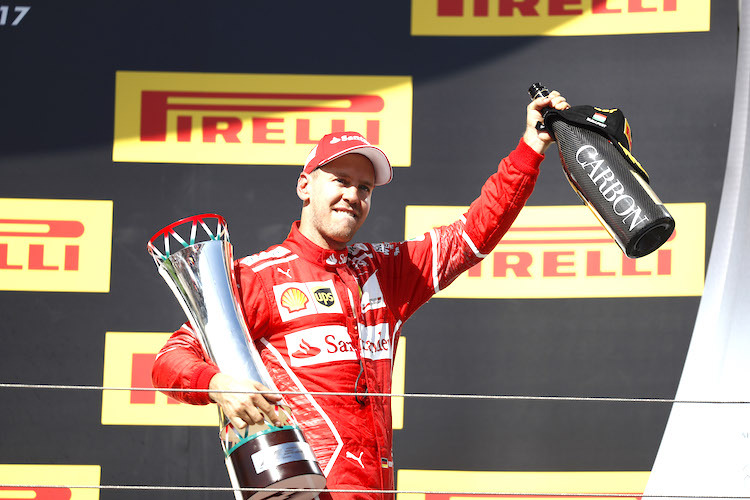 Sebastian Vettel: Kann er auch am Ende der Saison jubeln?