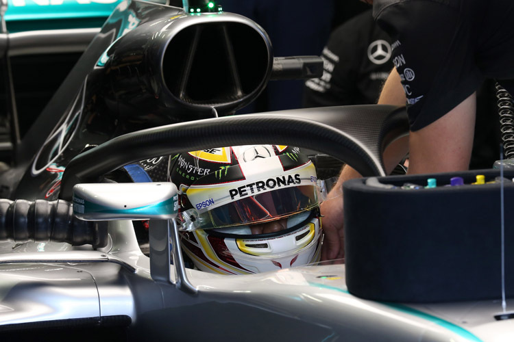 Lewis Hamilton: «Der Halo sieht definitiv nicht gut aus»