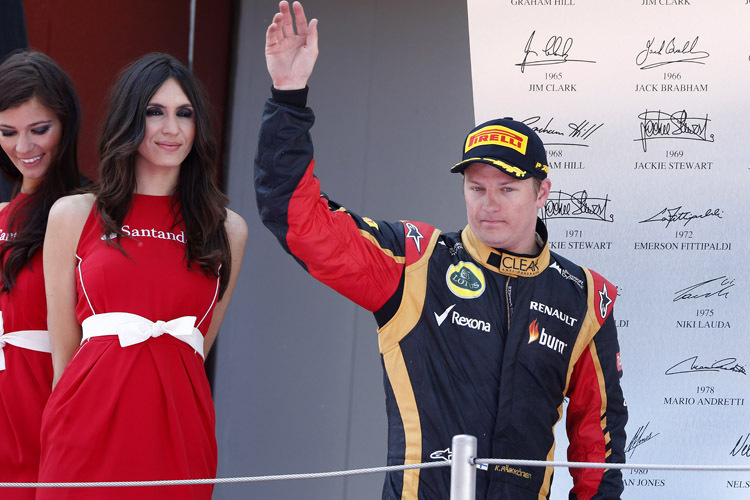 Räikkönen: «Fernando Alonso war schlicht schneller als ich»