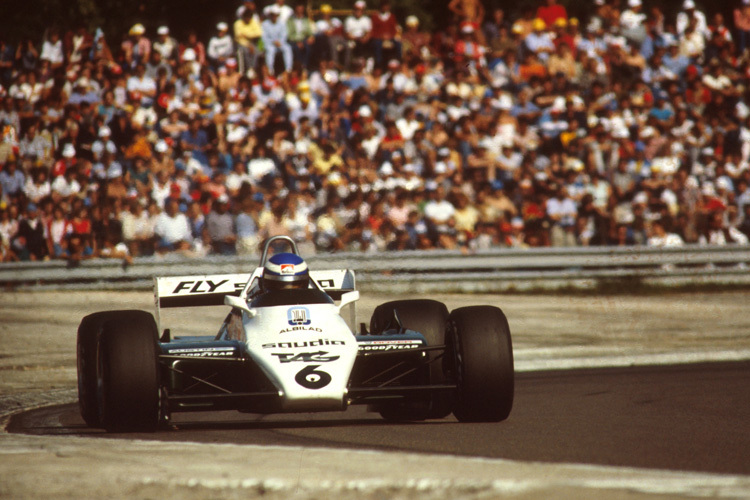 Nico Rosberg liess sich vom Papa inspirieren: Keke Rosberg 1982 mit seiner Nummer 6