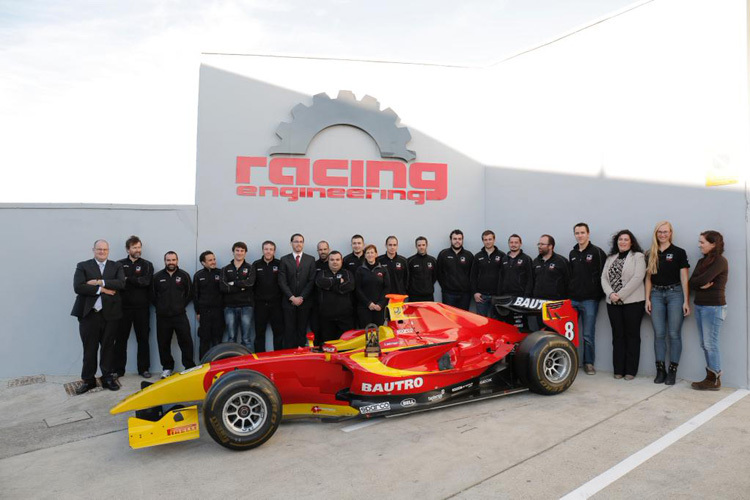 Der spanische GP2-Rennstall Racing Engineering durfte schon vor Saisonbeginn den ersten Erfolg in diesem Jahr feiern