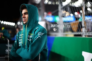 Lance Stroll in Las Vegas)