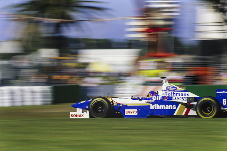 Jacques Villeneuve in Australien 1996