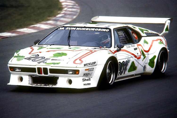 Nelson Piquet 1980 auf dem Nürburgring