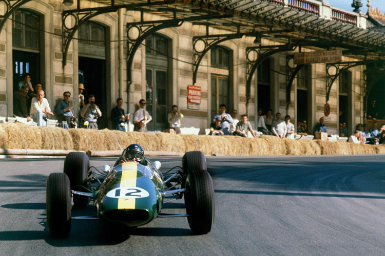 Jim Clark: Mit dem Lotus auf Stadtrundfahrt in Monaco