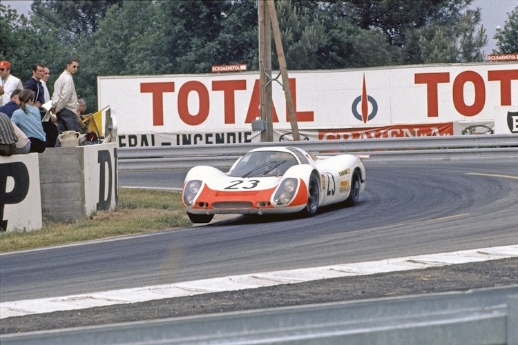 An der Seite von Gerhard Mitter 1969 in Le Mans