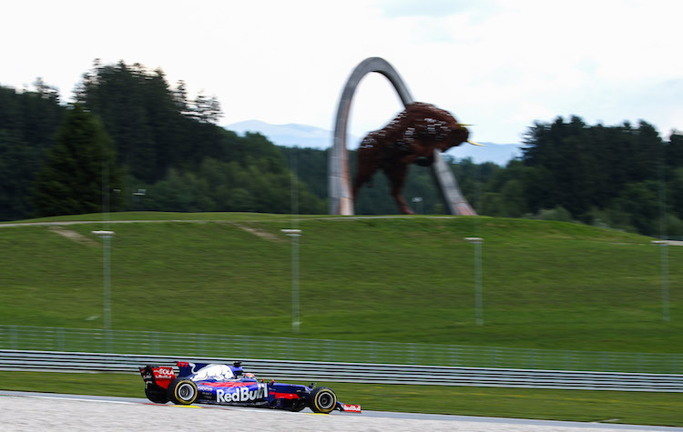 Auch die Formel 1 ist auf dem Red Bull Ring