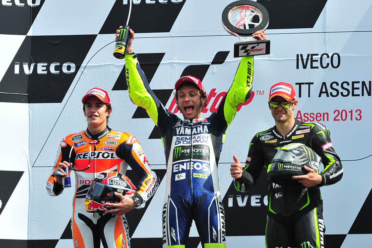 Assen-GP: Márquez, Sieger Rossi und Crutchlow