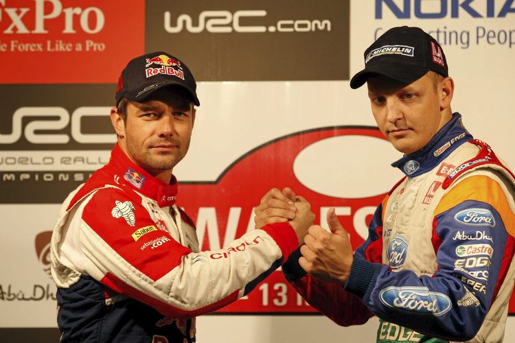 Loeb und Hirvonen 2012 Teamkollegen?
