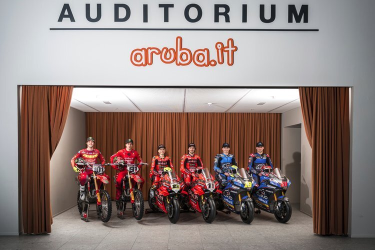 Das komplette Aruba-Aufgebot in Superbike-WM, MotoE und Motocross-WM