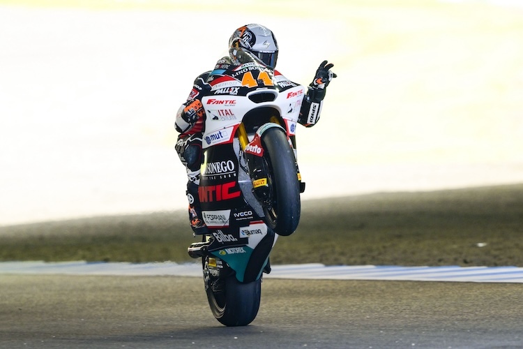 Klares Ziel für 2025: Aron Canet will den Moto2-Titel