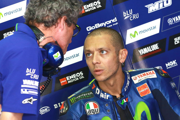Valentino Rossi durfte in Assen schon neun GP-Siege bejubeln, im vergangenen Jahr musste er aber einen Nuller hinnehmen