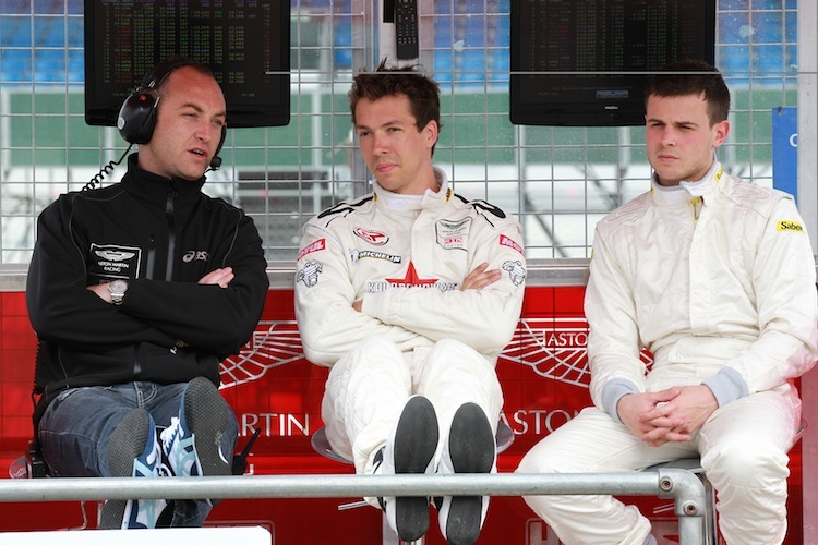 Teamchef Clément Mateu, Clivio Piccione, Thomas Accary