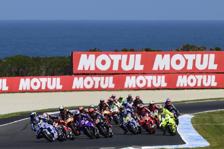 Die MotoGP trifft sich zum Großen Preis von Australien auf Phillip Island