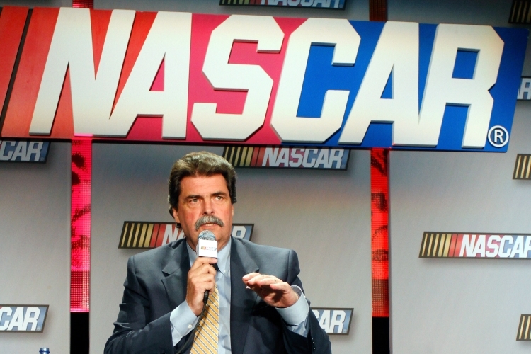 NASCAR-Präsident Mike Helton in Charlotte
