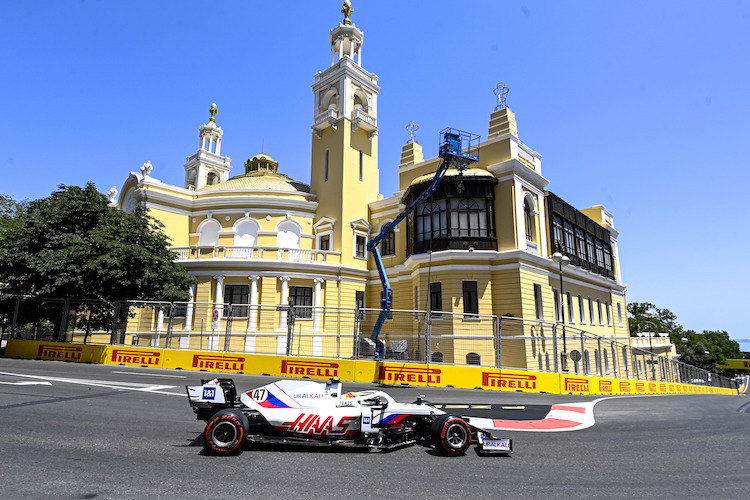 Mick Schumacher 2021 in Baku