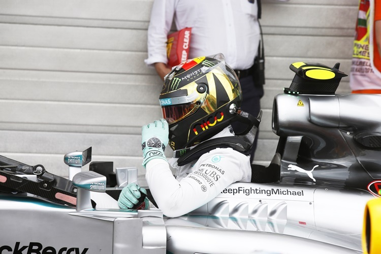 Startplatz 1 für Nico Rosberg
