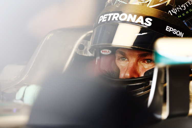 Nico Rosberg war im zweiten freien Training der schnellste Mann