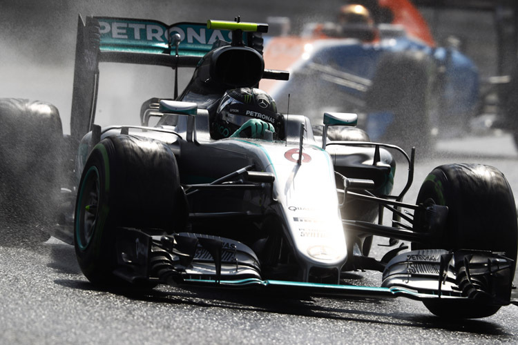 Nico Rosberg holte sich im Qualifying von Ungarn die Pole-Position