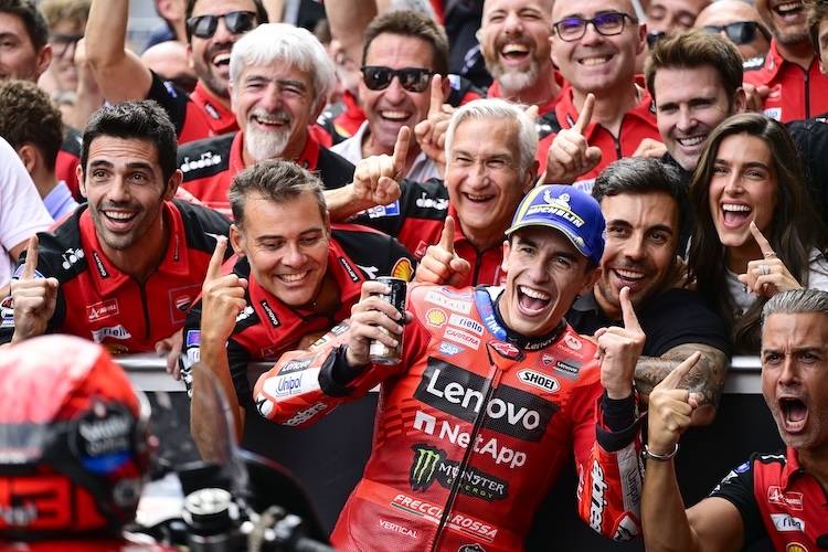 Marc Márquez auf dem Weg zum WM-Titel 2025