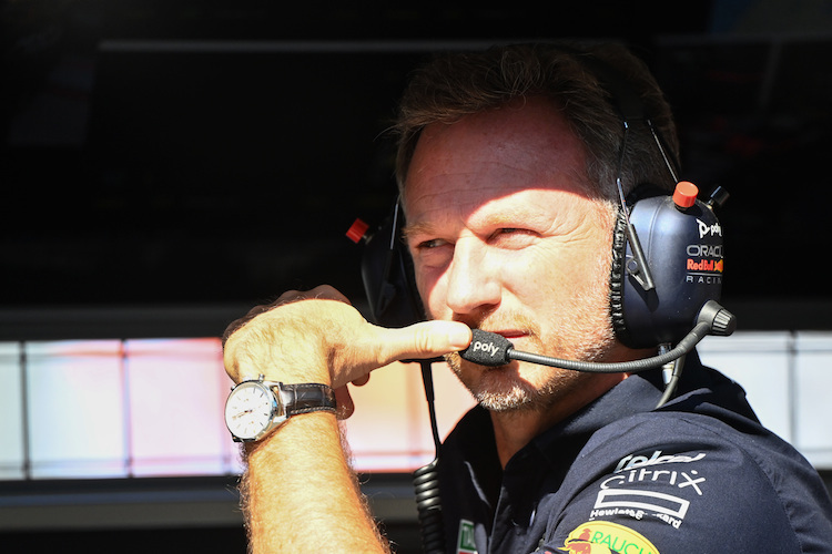 Red Bull Racing-Teamchef Christian Horner