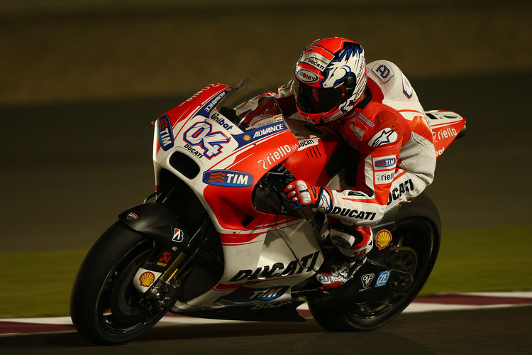 Ducati wird den Stars von Honda und Yamaha mit Dovizioso (Foto) und Iannone gehörig einheizen
