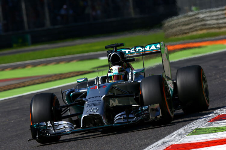 Lewis Hamilton holte die Pole in Monza