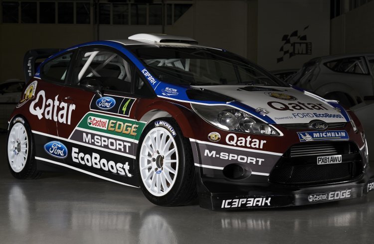 Der Ford Fiesta RS WRC im neuen Design