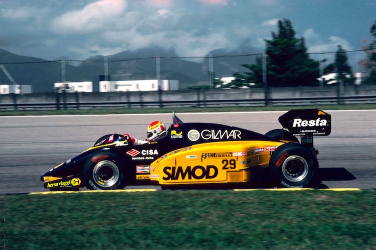 Pierluigi Martini 1985 im Minardi
