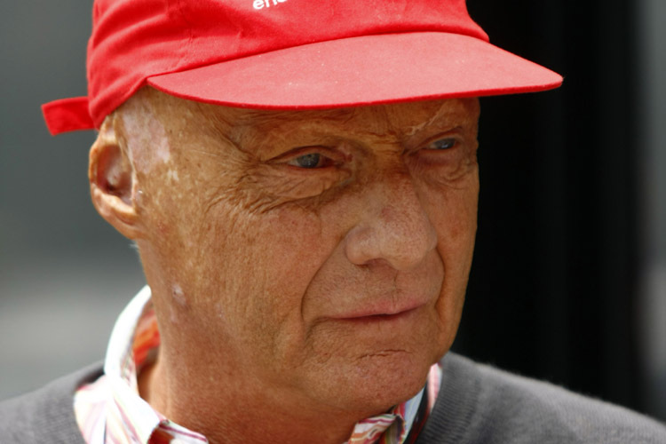 Niki Lauda schaut skeptisch in die Golfregion