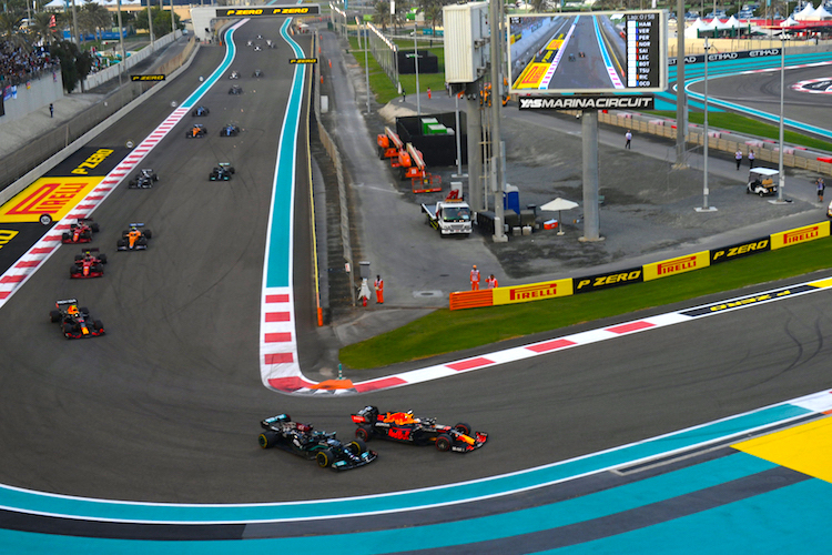 Verstappen gegen Hamilton in Abu Dhabi