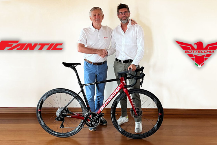 Fantic-CEO Mariano Roman und Marco Turato, Kaufmännischer Leiter von Botecchia Cicli