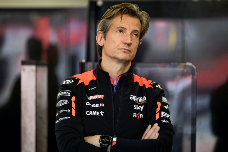 Massimo Rivola, patron des courses d'Aprilia