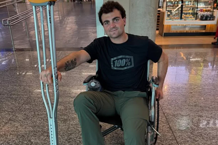 Alberto Forato verdrehte sich in Argentinien das Knie