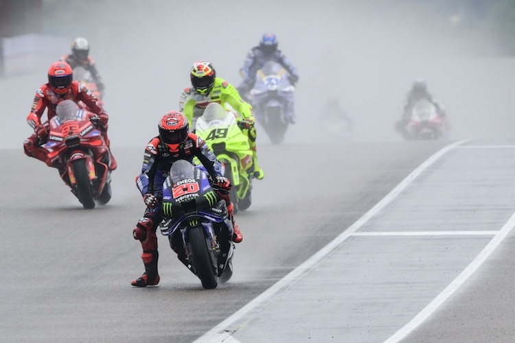 Der gute Grip des Sachsenrings half Yamaha