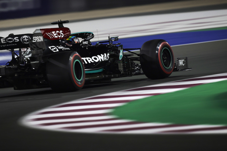 Lewis Hamilton war im Qualifying in Katar der Schnellste