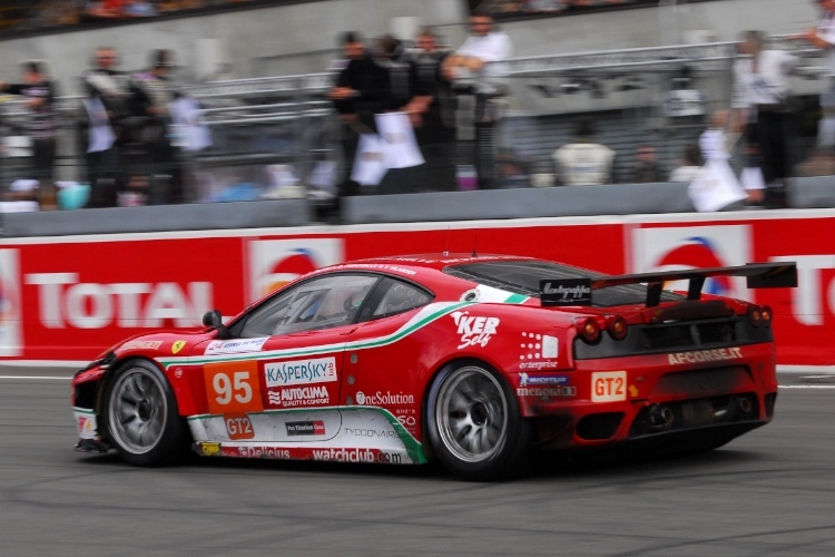 Ferrari im Ziel