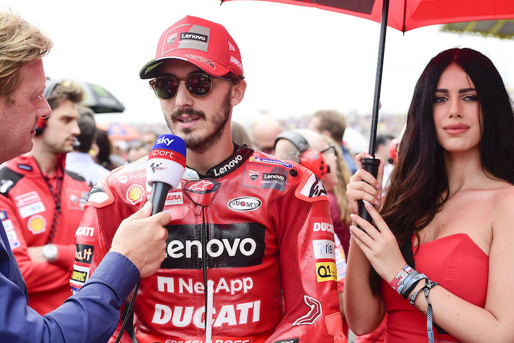 Pecco Bagnaia auf dem Weg zum WM-Titel 2022