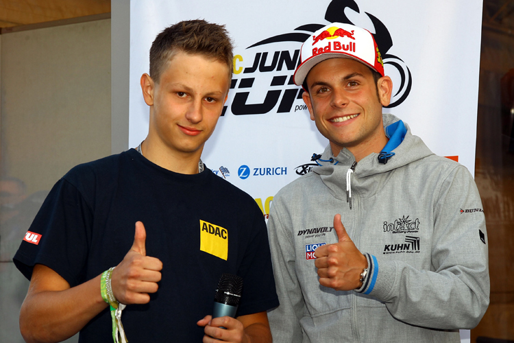 Christian Stange (links) und Sandro Cortese