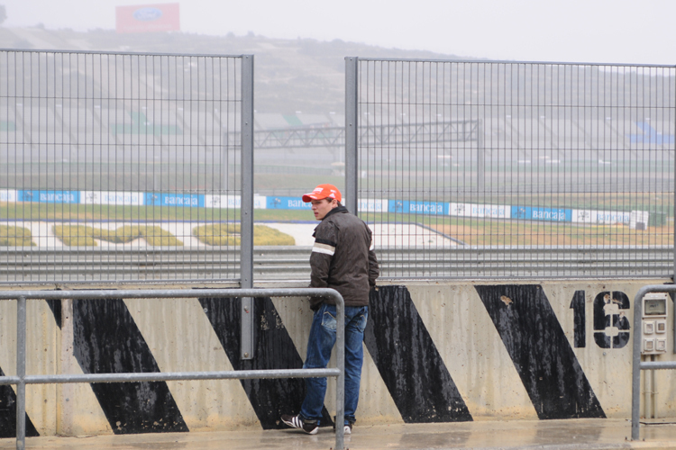 Brrrrr: Stefan Bradl am Samstag in Valencia