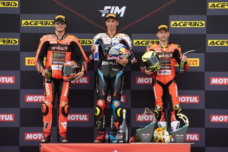 1- Rennen - Nicolò Bulega, Toprak Razgatlioglu & Álvaro Bautista