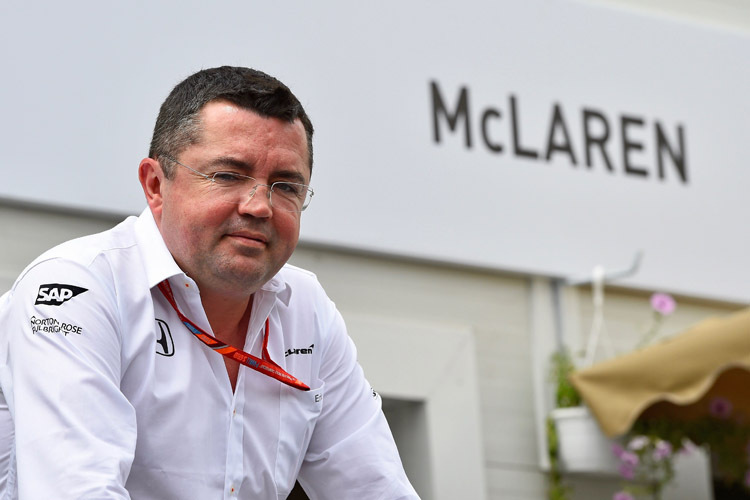 McLaren-Teamchef Eric Boullier: «Wir werden unser ganzes Können einsetzen, um wieder Siege einzufahren»