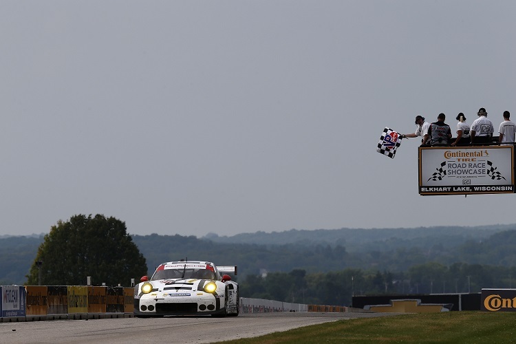 Tandys Porsche: Klassensieger in Road America