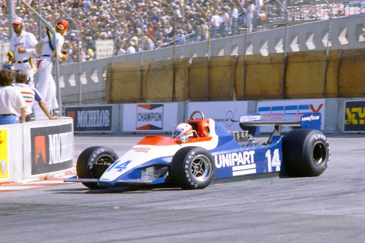 Regazzoni in Long Beach 1980