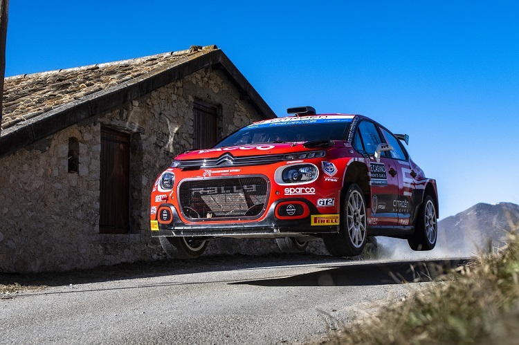 Yohan Rossel im Citroën C3 Rally2